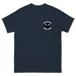 HSC-5 Nightdippers Squadron Crest Shirt – front view, navy