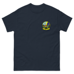 HSC-11 Dragonslayers Squadron Crest T-Shirt – front view, navy