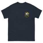 HSC-21 Blackjacks Squadron Crest T-Shirt – front view, navy
