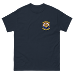 HSM-37 Easy Riders Squadron Crest T-Shirt – front view, navy