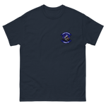 HSM-72 Proud Warriors Squadron Crest Shirt – front view, navy