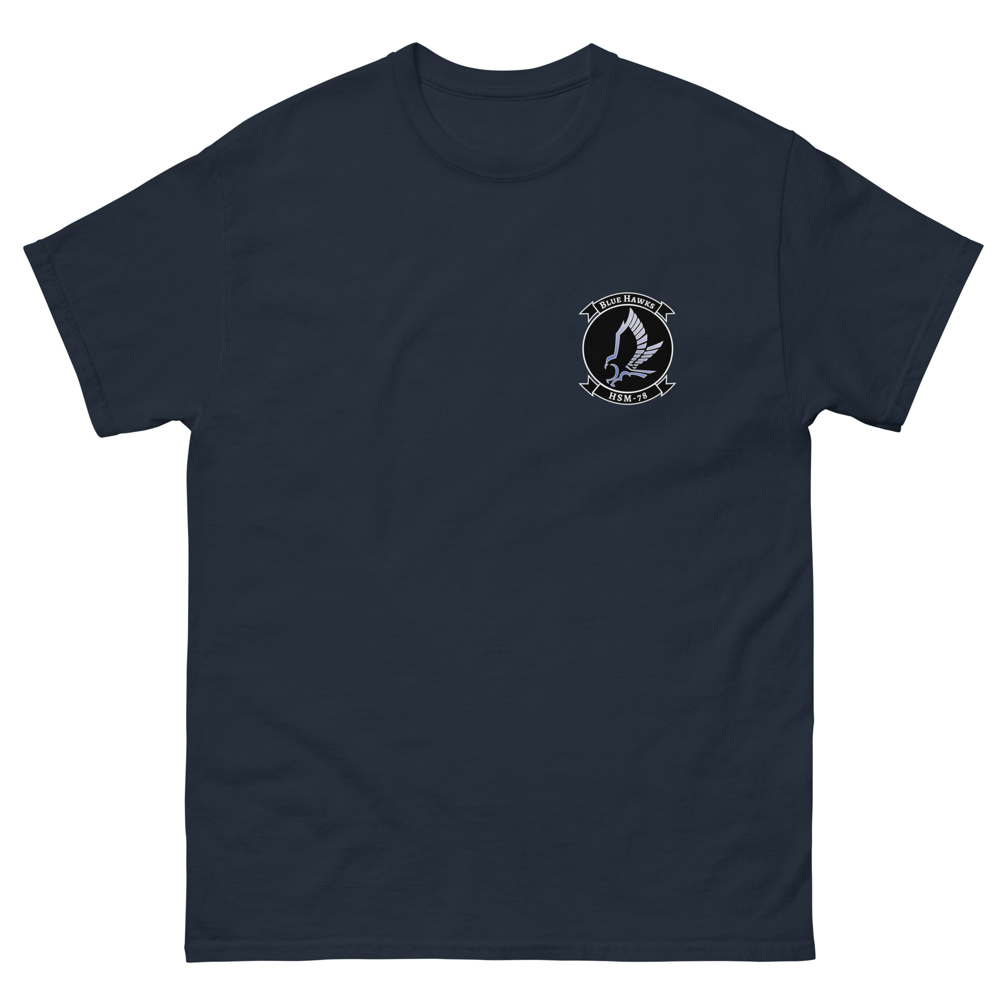 HSM-78 Blue Hawks Squadron Crest T-Shirt