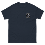 HSM-78 Blue Hawks Squadron Crest T-Shirt – front view, navy
