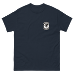 VFA-14 Tophatters Squadron Crest T-Shirt – front view, navy