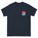 VFA-15 Valions Squadron Crest T-Shirt – front view, navy