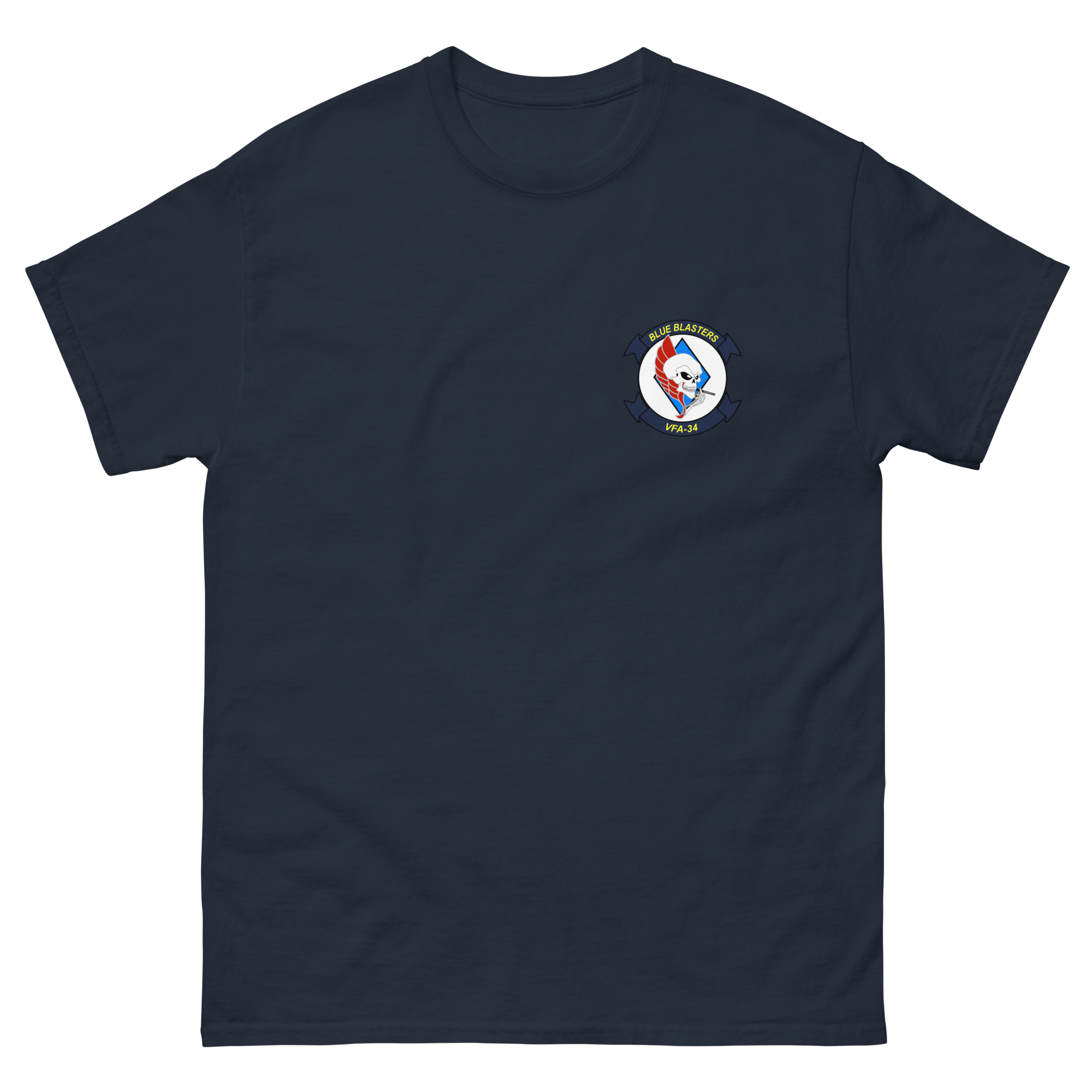 VFA-34 Blue Blasters Squadron Crest T-Shirt