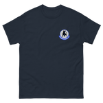 VFA-37 Ragin' Bulls Squadron Crest T-Shirt – front view, navy