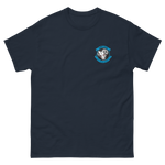 VFA-83 Rampagers Squadron Crest T-Shirt – front view, navy