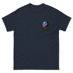 VFA-94 Mighty Shrikes Squadron Crest T-Shirt – front view, navy