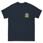 VFA-97 Warhawks Squadron Crest T-Shirt – front view, navy