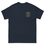 VFA-154 Black Knights Squadron Crest T-Shirt – front view, navy
