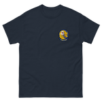 VFA-192 World Famous Golden Dragons Squadron Crest T-Shirt – front view, navy
