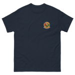 VFA-204 River Rattlers Squadron Crest T-Shirt – front view, navy
