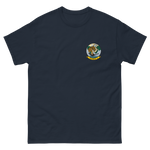 VP-8 Fighting Tigers Squadron Crest T-Shirt – front view, navy