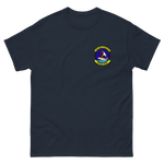 VP-9 Golden Eagles Squadron Crest (2) T-Shirt – front view, navy