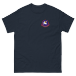 VP-11 Proud Pegasus Squadron Crest T-Shirt – front view, navy