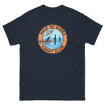 Gulf of Sidra Yacht Club T-Shirt – front view, navy