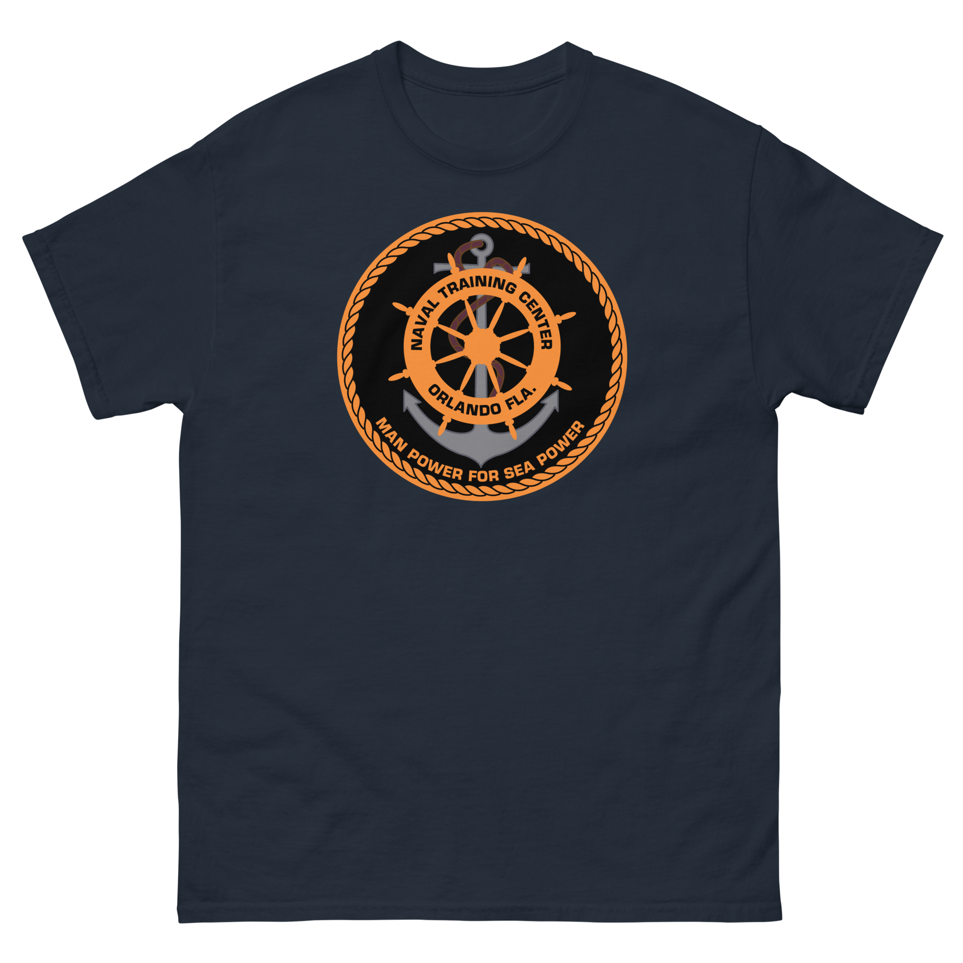 NTC Orlando T-Shirt – front view, navy