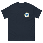 USS Carl Vinson (CVN-70) Ship's Crest Shirt – front view, navy