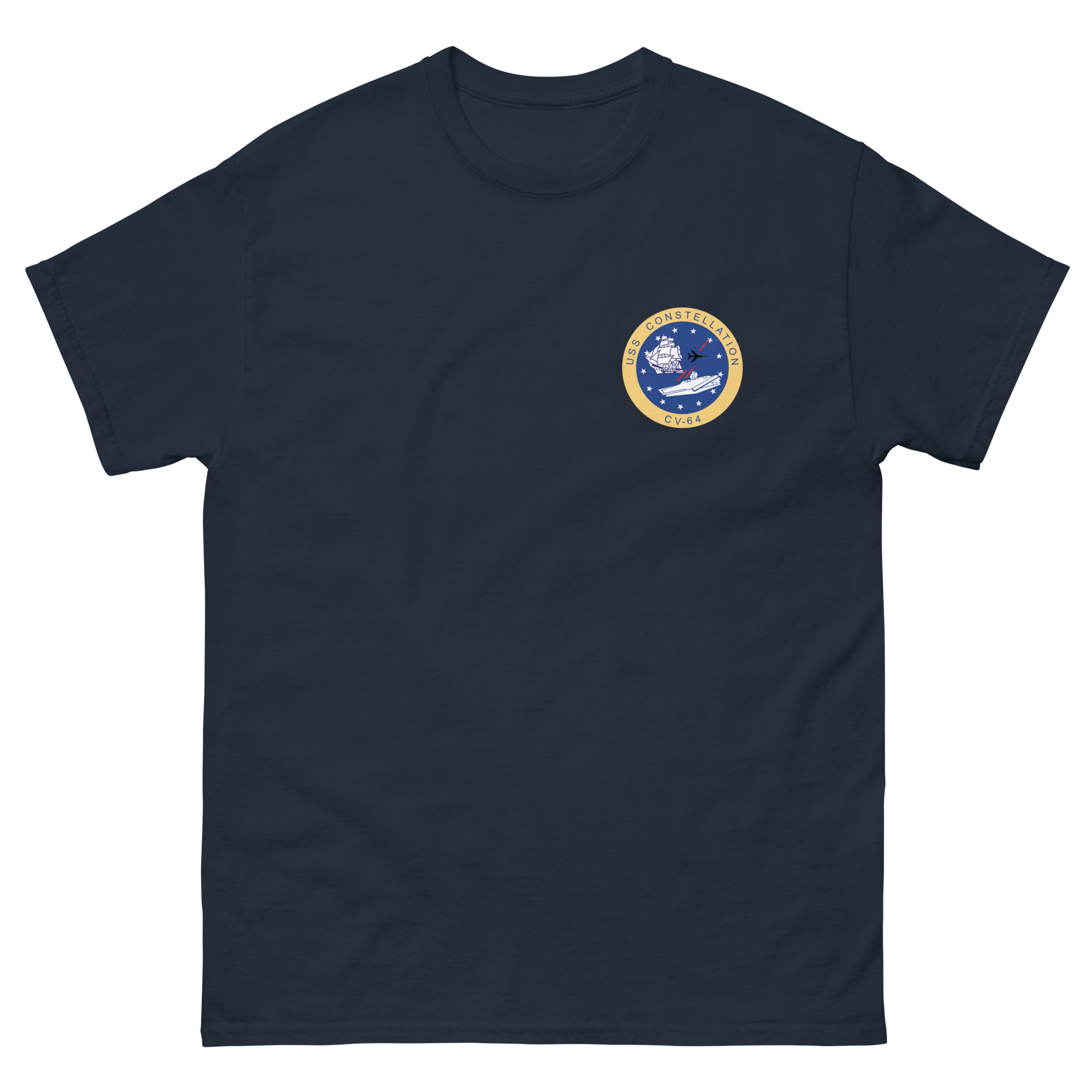 USS Constellation (CV-64) Ship's Crest T-Shirt