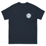 USS Enterprise (CVAN-65) Ship's Crest T-Shirt – front view, navy