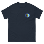 USS Intrepid (CVS-11) Ship's Crest T-Shirt – front view, navy