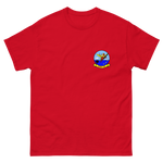 HM-14 The Vanguard Squadron Crest T-Shirt – front view, red
