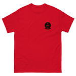 HSC-9 Tridents Squadron Crest T-Shirt – front view, red