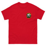 HSC-21 Blackjacks Squadron Crest T-Shirt – front view, red