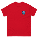 HSM-41 Seahawks Squadron Crest T-Shirt – front view, red