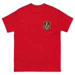 HSM-79 Griffins Squadron Crest T-Shirt – front view, red