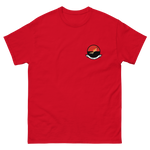 VAQ-133 Wizards Squadron Crest T-Shirt – front view, red