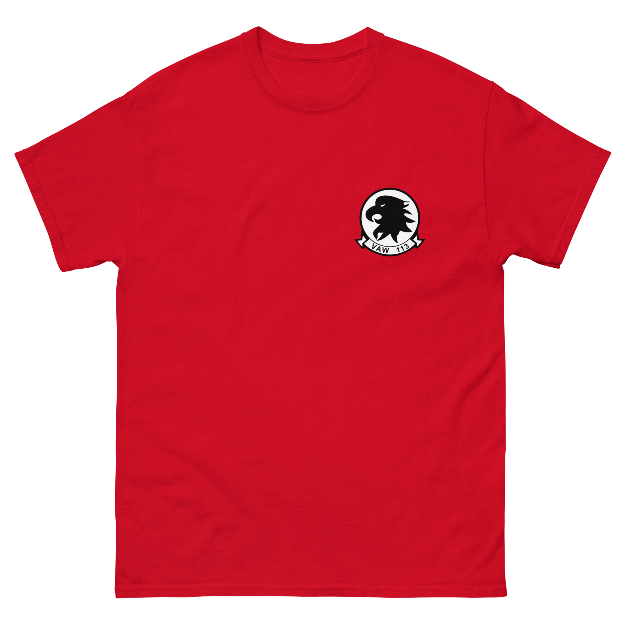 VAW-113 Black Eagles Squadron Crest T-Shirt