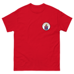 VF/VFA-11 Red Rippers Squadron Crest T-Shirt – front view, red