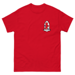 VFA-22 Fighting Redcocks Squadron Crest T-Shirt – front view, red