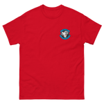 VFA-83 Rampagers Squadron Crest T-Shirt – front view, red