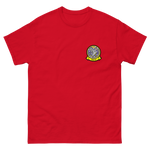 VFA-97 Warhawks Squadron Crest T-Shirt – front view, red