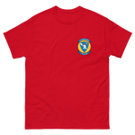 VFA-106 Gladiators Squadron Crest T-Shirt – front view, red