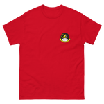 VFA-115 Eagles Squadron Crest T-Shirt – front view, red