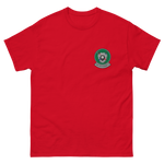 VFA-125 Rough Raiders Squadron Crest T-Shirt – front view, red