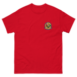 VFA-204 River Rattlers Squadron Crest T-Shirt – front view, red