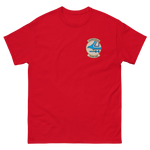 VP-9 Golden Eagles Squadron Crest (1) T-Shirt – front view, red