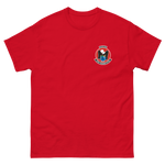 VP-16 Eagles Squadron Crest T-Shirt – front view, red