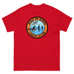 Gulf of Sidra Yacht Club T-Shirt – front view, red