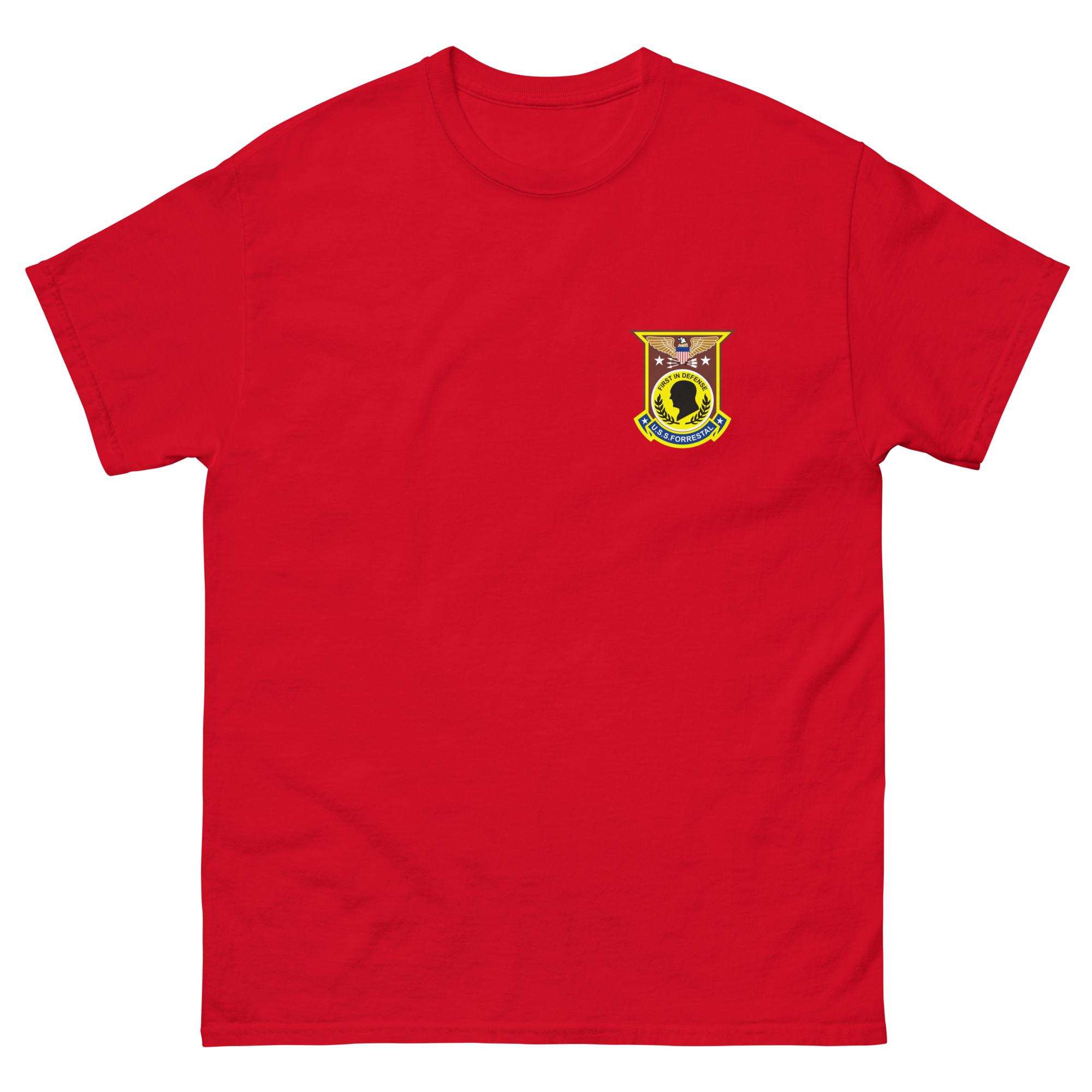 USS Forrestal (CVA/CV-59) Ship's Crest T-Shirt