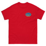 USS Harry S. Truman (CVN-75) Ship's Crest T-Shirt – front view, red