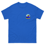 HM-14 The Vanguard Squadron Crest T-Shirt – front view, royal