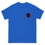 HSC-9 Tridents Squadron Crest T-Shirt – front view, royal