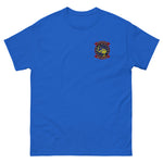 HSC-12 Golden Falcons Squadron Crest T-Shirt – front view, royal