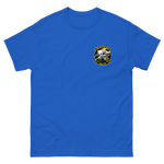 HSC-21 Blackjacks Squadron Crest T-Shirt – front view, royal